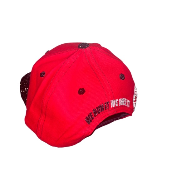 Nikki Bella WWE Stay Fearless Bling Baseball Hat New - Picture 5 of 13